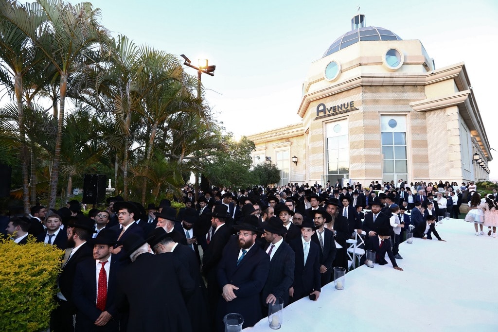 יו"ר ש"ס שר הפנים אריה דרעי חיתן את בתו • גלריה