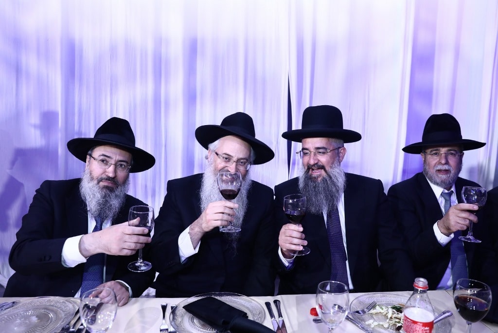 יו"ר ש"ס שר הפנים אריה דרעי חיתן את בתו • גלריה