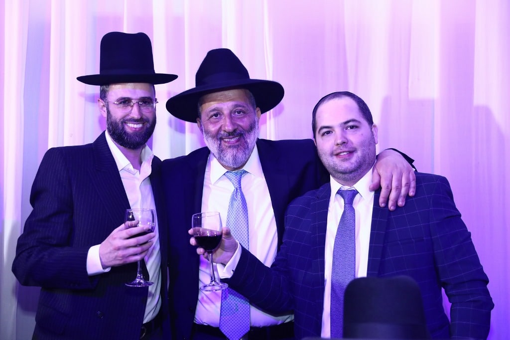 יו"ר ש"ס שר הפנים אריה דרעי חיתן את בתו • גלריה