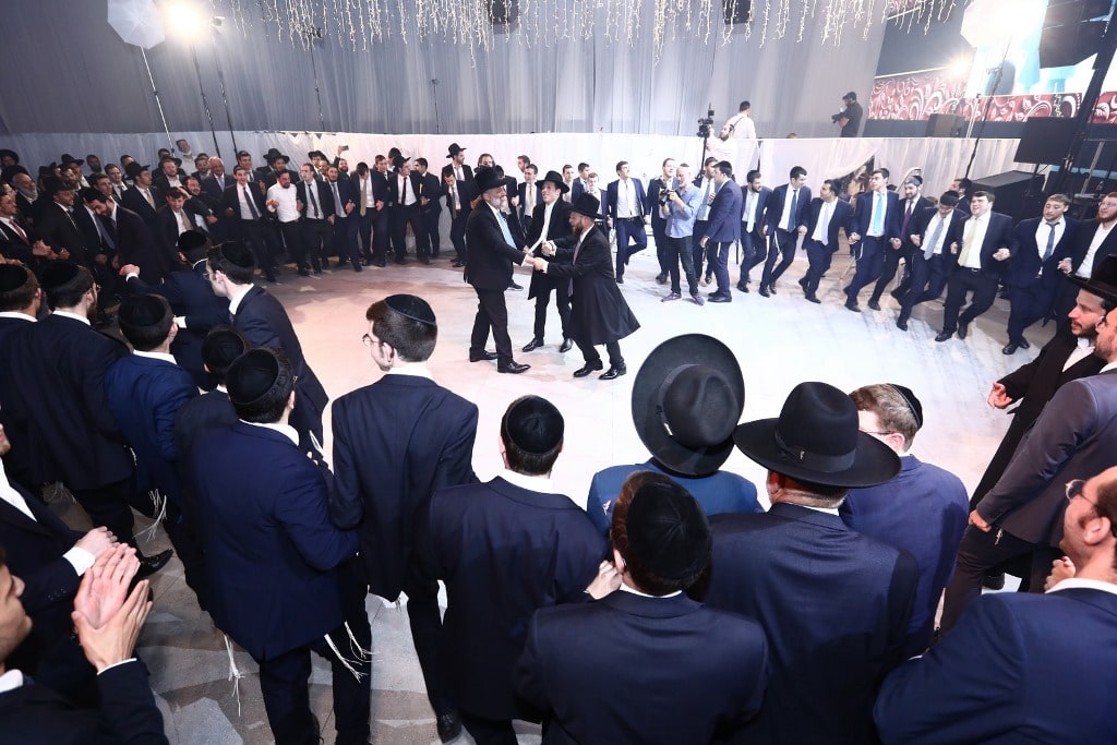 יו"ר ש"ס שר הפנים אריה דרעי חיתן את בתו • גלריה