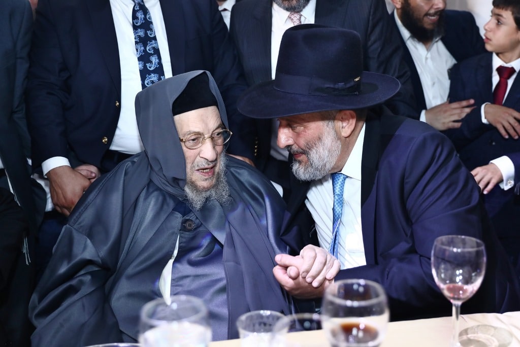 יו"ר ש"ס שר הפנים אריה דרעי חיתן את בתו • גלריה