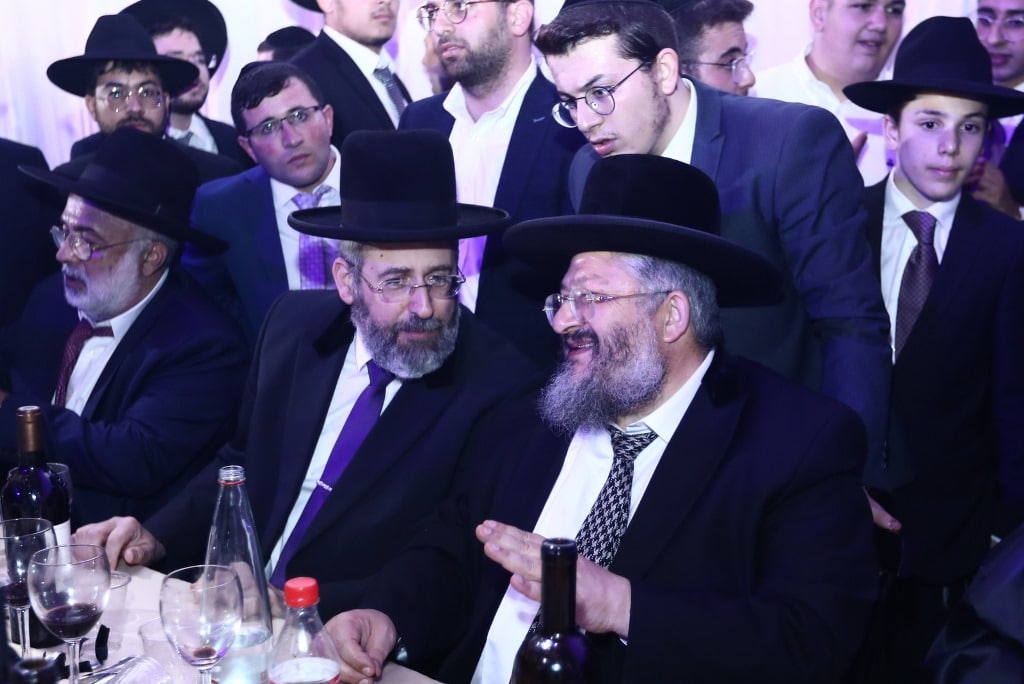 יו"ר ש"ס שר הפנים אריה דרעי חיתן את בתו • גלריה