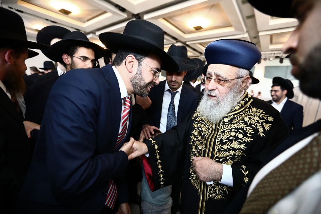 גלריה: הראשון לציון הכניס את נכדו בבריתו של אברהם אבינו