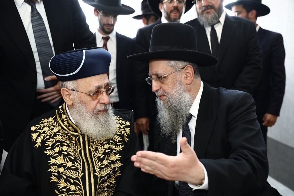 גלריה: הראשון לציון הכניס את נכדו בבריתו של אברהם אבינו