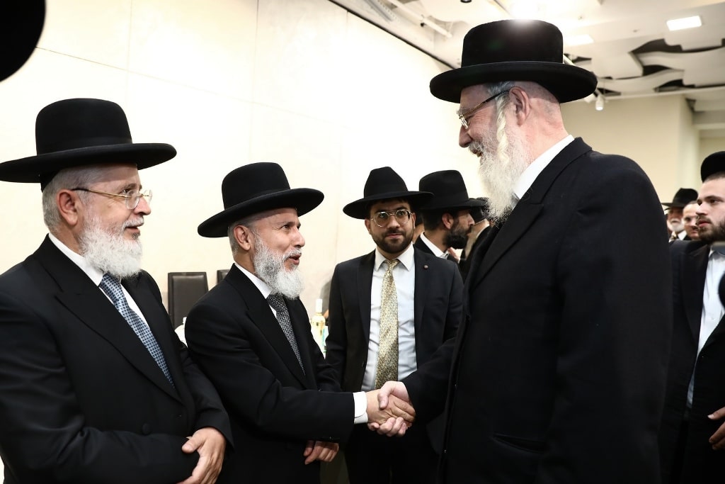 הגר"ז כהן חיתן, גדולי ישראל וראשי הישיבות באו לאחל מזל טוב