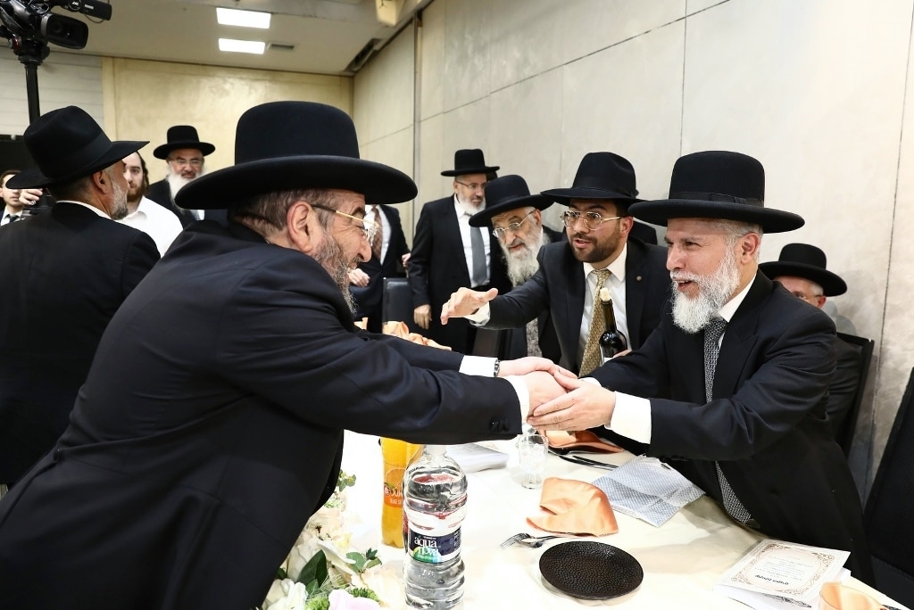 הגר"ז כהן חיתן, גדולי ישראל וראשי הישיבות באו לאחל מזל טוב