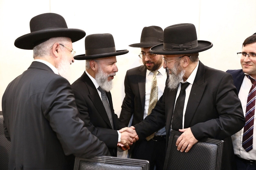 הגר"ז כהן חיתן, גדולי ישראל וראשי הישיבות באו לאחל מזל טוב