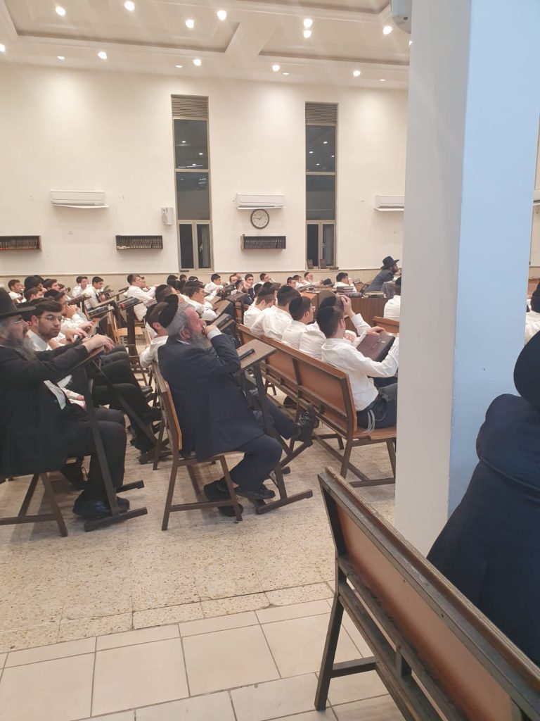 הגר"ש גלאי בשיחת חיזוק ב'בית מאיר'