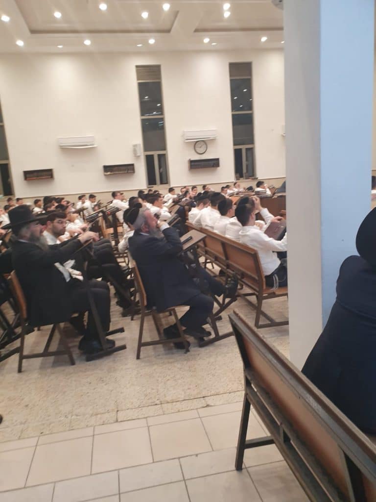 הגר"ש גלאי בשיחת חיזוק ב'בית מאיר'