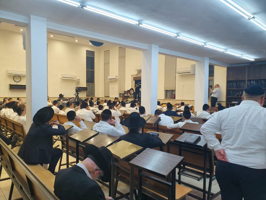 הגר"ש גלאי בשיחת חיזוק ב'בית מאיר'