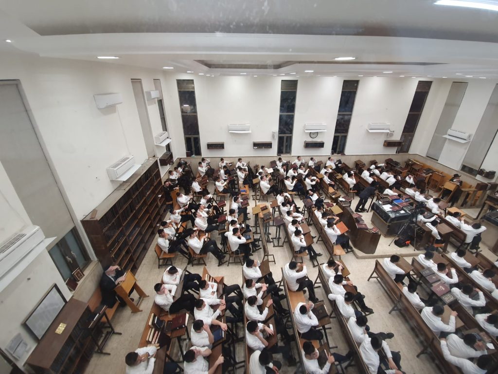 הגר"ש גלאי בשיחת חיזוק ב'בית מאיר'