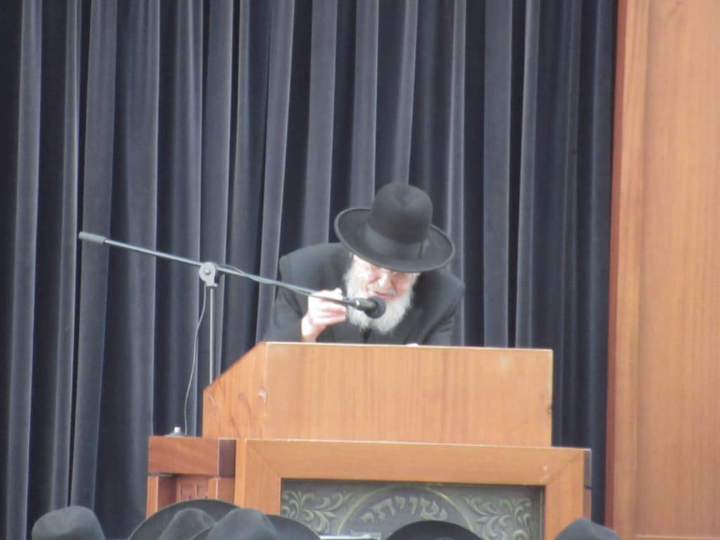 במיר ברכפלד ספדו לבחור חיים ראק ז"ל