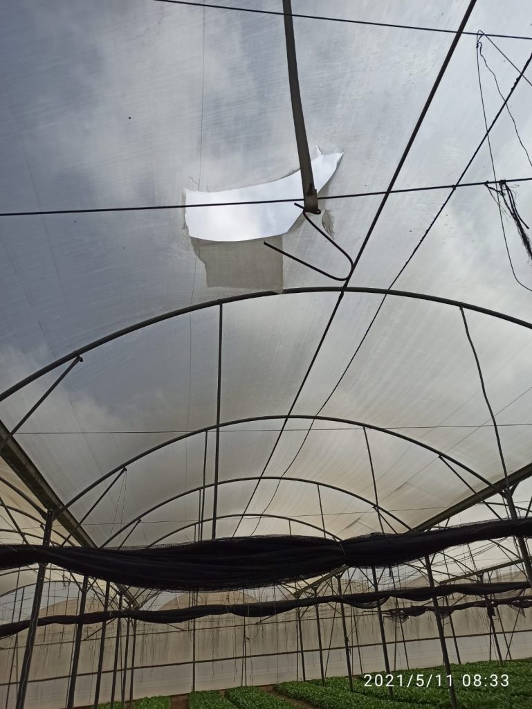 תיעוד: המשגיח ניצל מפגיעה ישירה של טיל