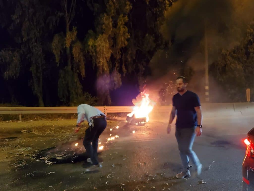 ראש מועצת בנימין נקלע למארב | תיעוד