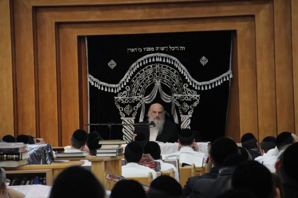 הגר"ח פיינשטיין במסע הכנה לקבלת התורה בהיכלי התורה בעיר אלעד