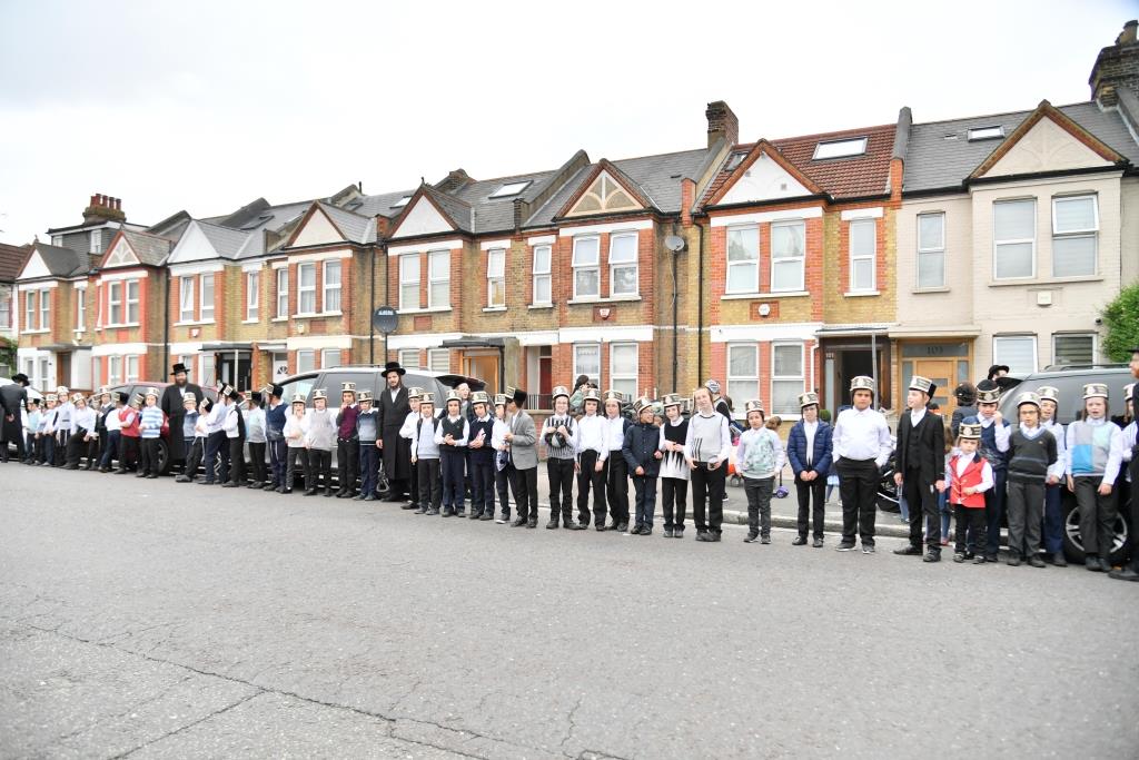 האדמו"ר מויז'ניץ ביקר בלונדון