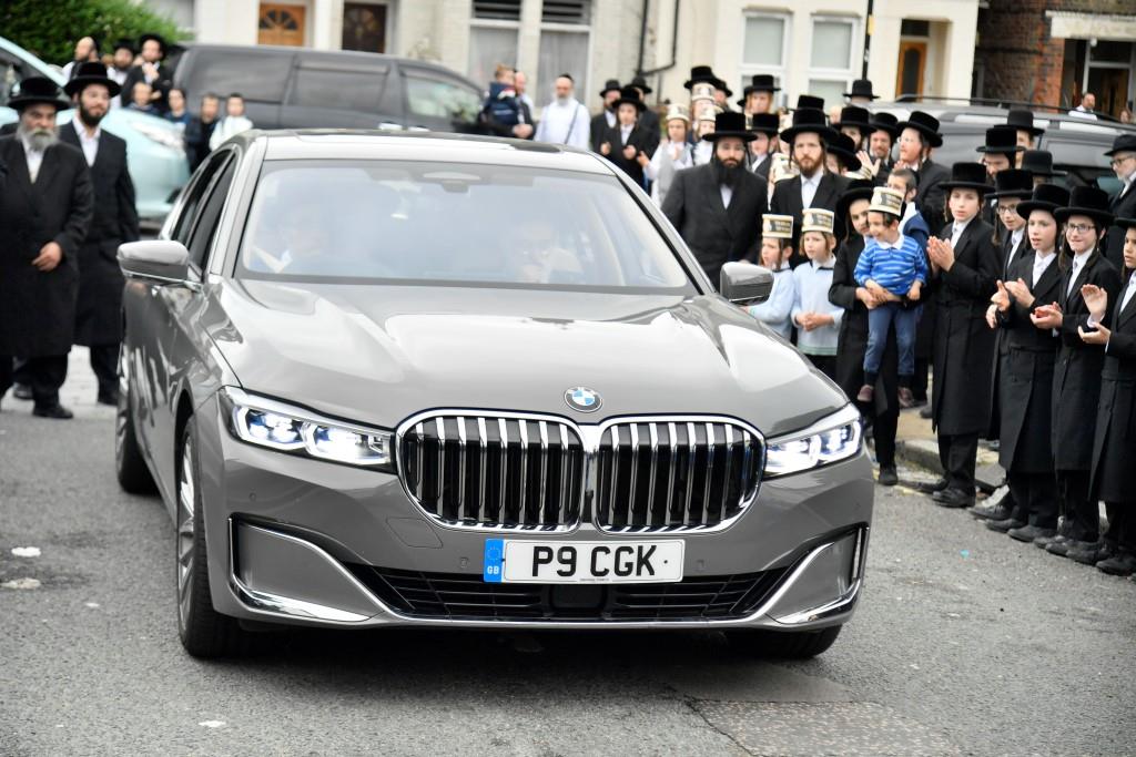 האדמו"ר מויז'ניץ ביקר בלונדון