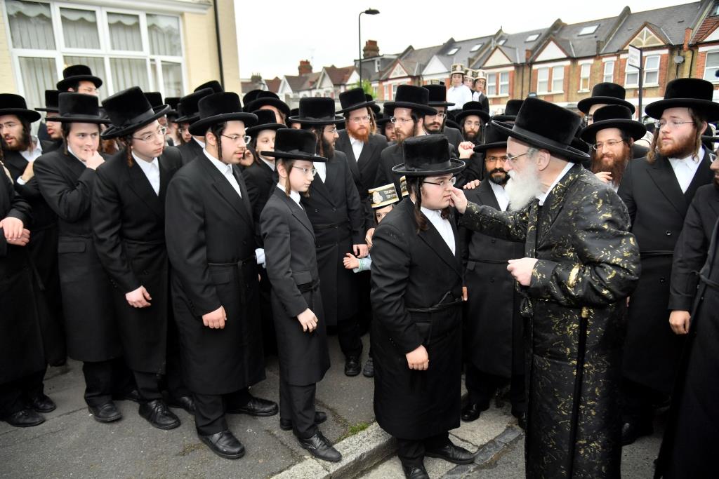 האדמו"ר מויז'ניץ ביקר בלונדון