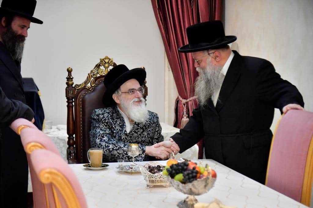 האדמו"ר מויז'ניץ ביקר בלונדון