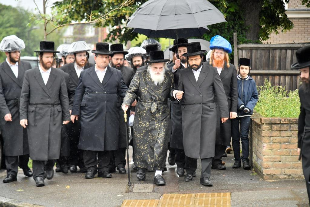 האדמו"ר מויז'ניץ ביקר בלונדון