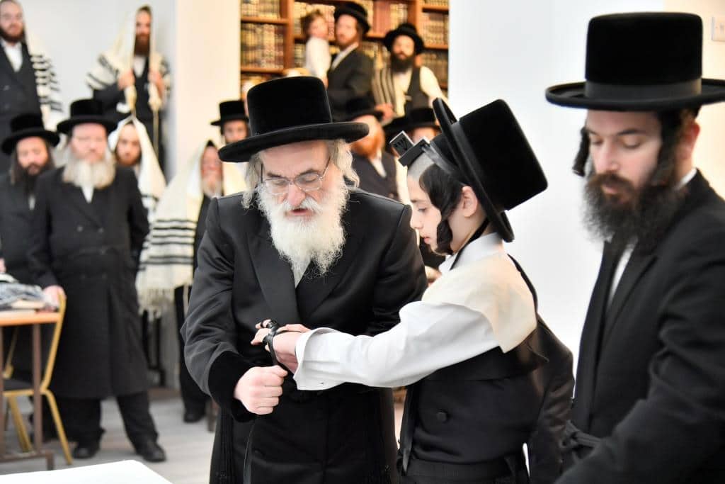 האדמו"ר מויז'ניץ ביקר בלונדון