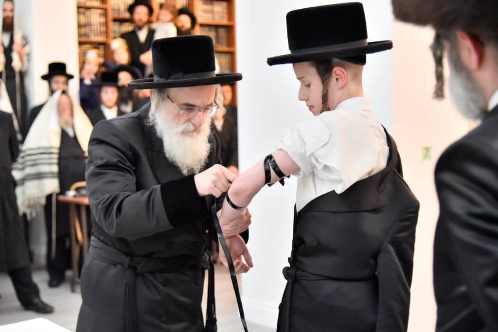 האדמו"ר מויז'ניץ ביקר בלונדון