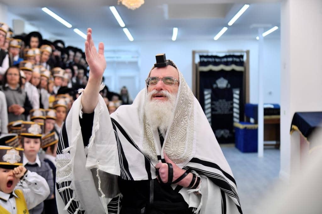 האדמו"ר מויז'ניץ ביקר בלונדון