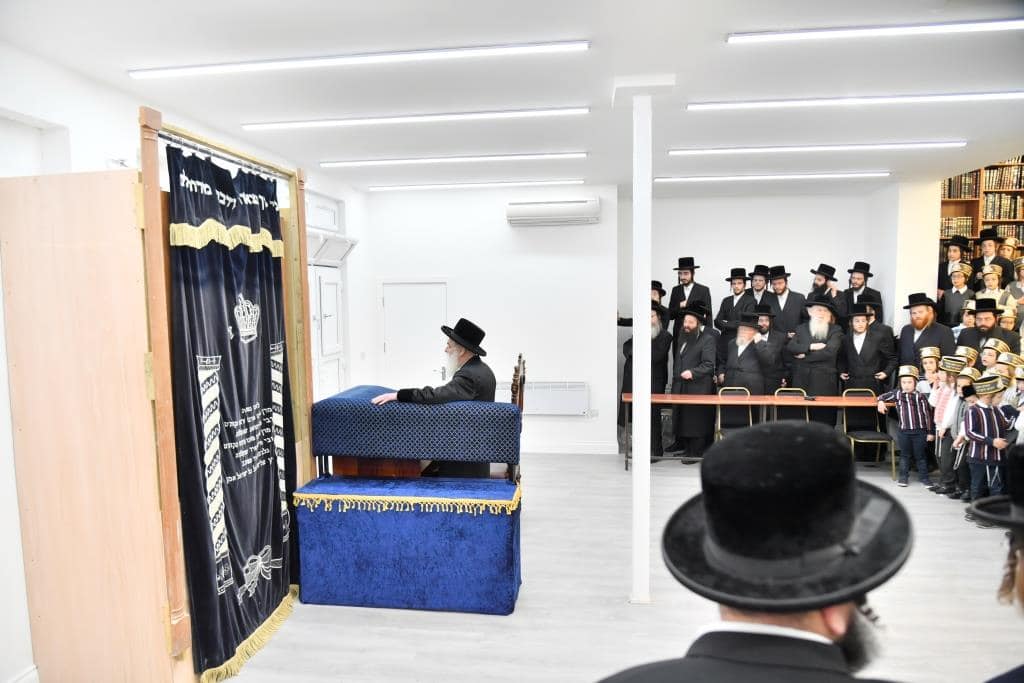 האדמו"ר מויז'ניץ ביקר בלונדון