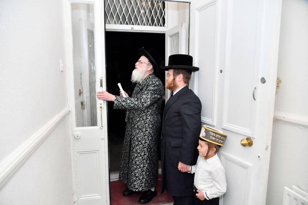 האדמו"ר מויז'ניץ ביקר בלונדון