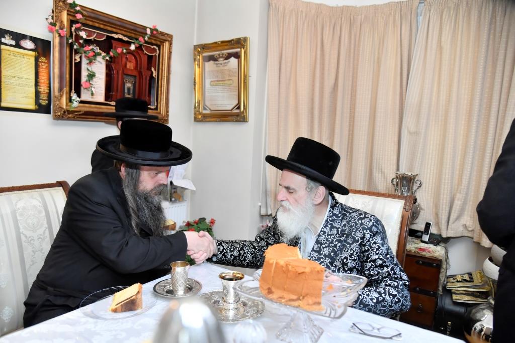 האדמו"ר מויז'ניץ ביקר בלונדון