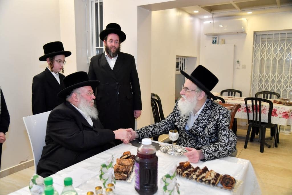 האדמו"ר מויז'ניץ ביקר בלונדון