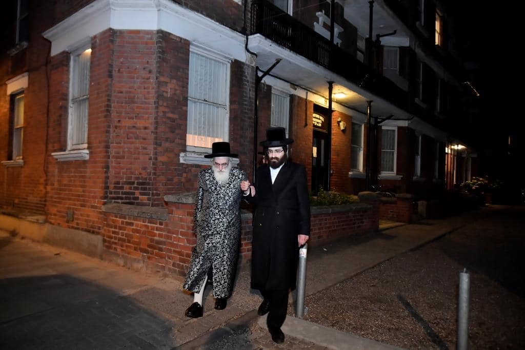 האדמו"ר מויז'ניץ ביקר בלונדון