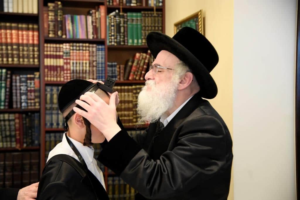 האדמו"ר מויז'ניץ ביקר בלונדון