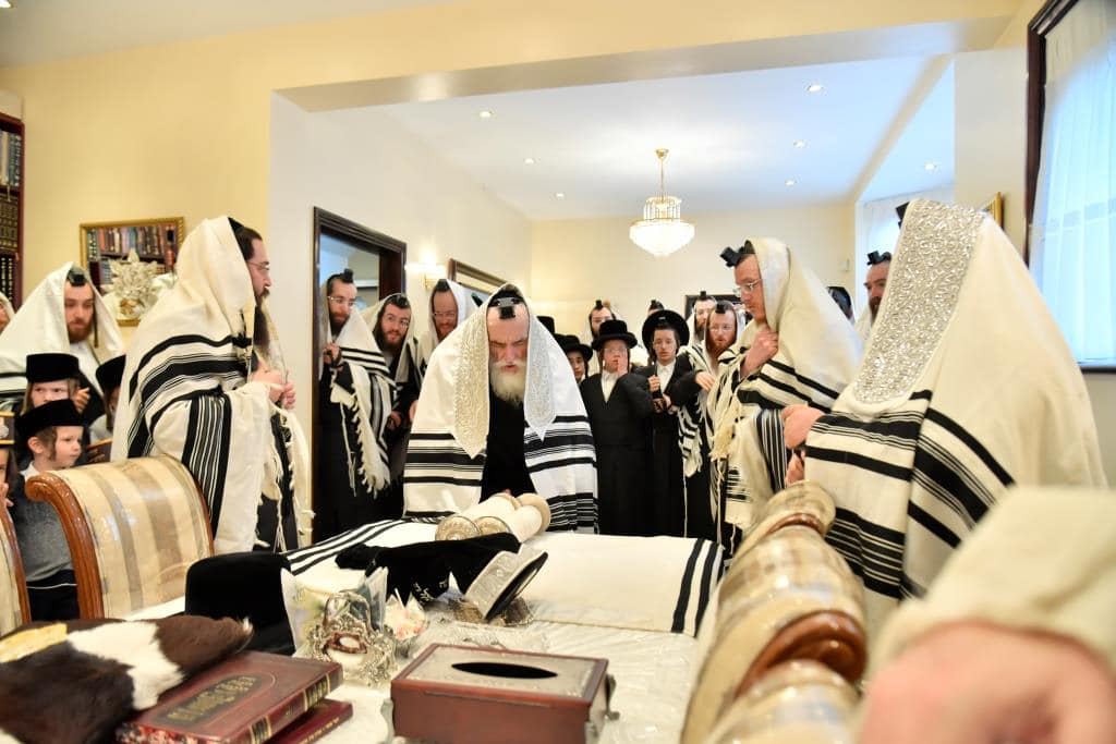 האדמו"ר מויז'ניץ ביקר בלונדון