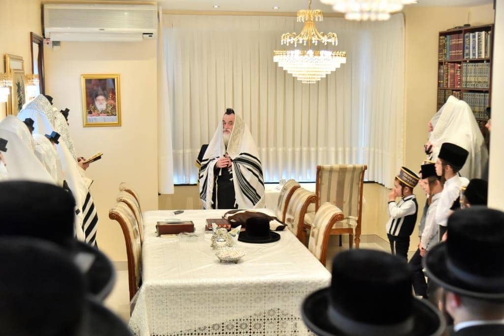 האדמו"ר מויז'ניץ ביקר בלונדון