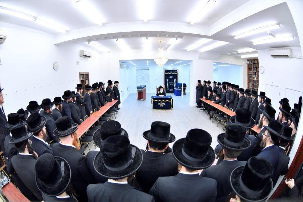 האדמו"ר מויז'ניץ ביקר בלונדון