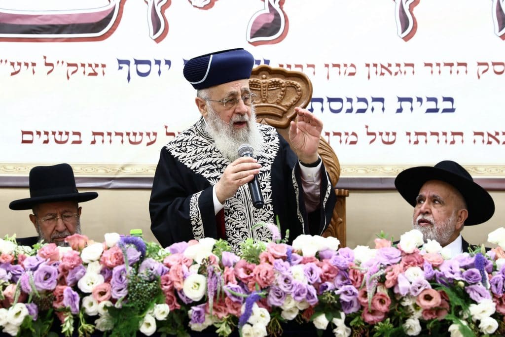 הגר"מ צדקה ב'יזדים': "באים לכוללים לביקורות, רוצים להצר צעדינו"