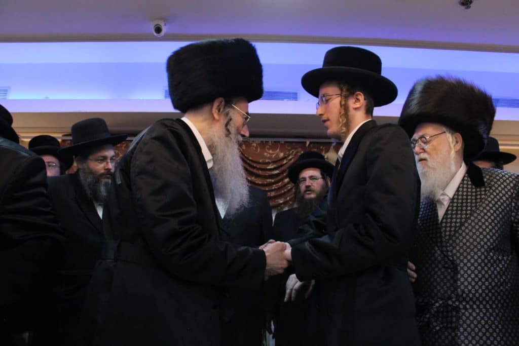 שמחת בית האלמין, ערלוי, קאפיטשניץ, אלכסנדר