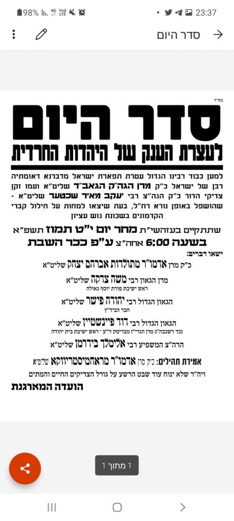 העדה החרדית: גם בחורי הישיבות יגיעו לעצרת המחאה