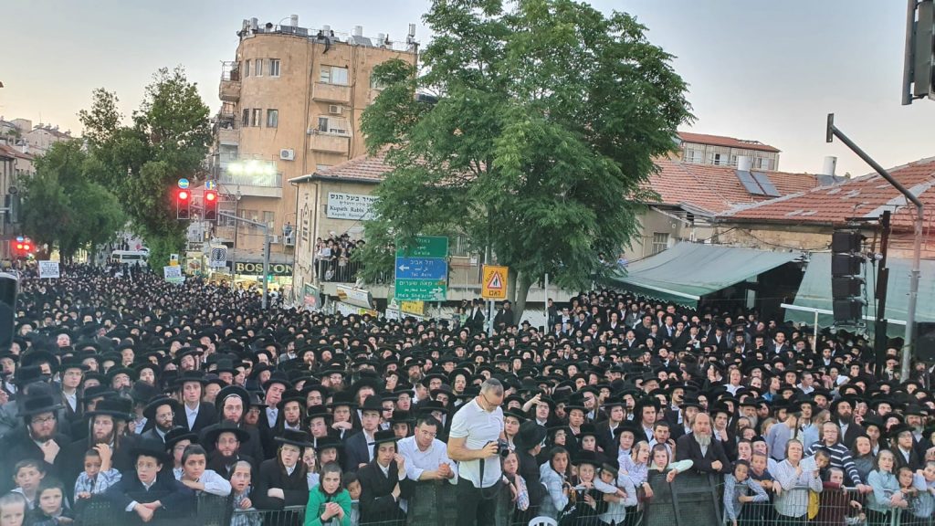 תיעוד: עצרת האלפים של העדה החרדית