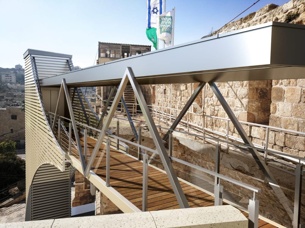 שר הביטחון אישר לבצע את עבודות ההנגשה במערת המכפלה