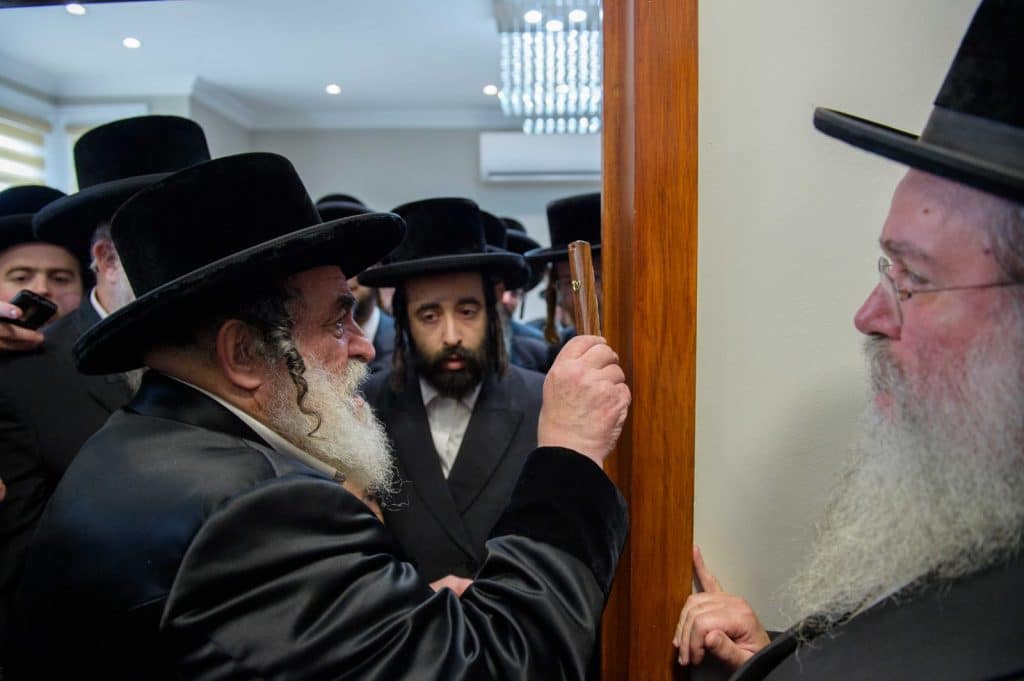 בביקור בזק: האדמו"ר מויזניץ כבש את לונדון