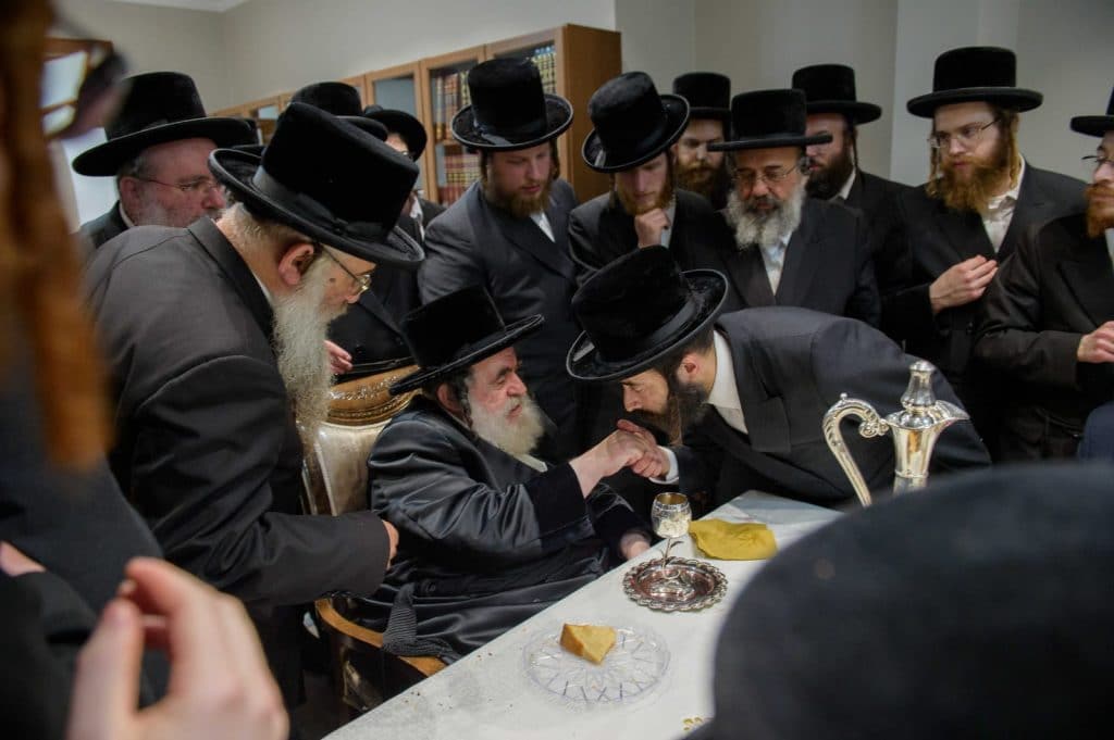 בביקור בזק: האדמו"ר מויזניץ כבש את לונדון