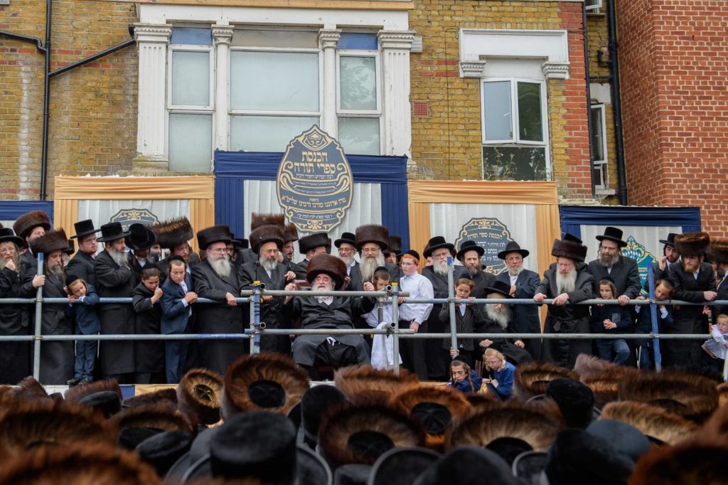 בביקור בזק: האדמו"ר מויזניץ כבש את לונדון