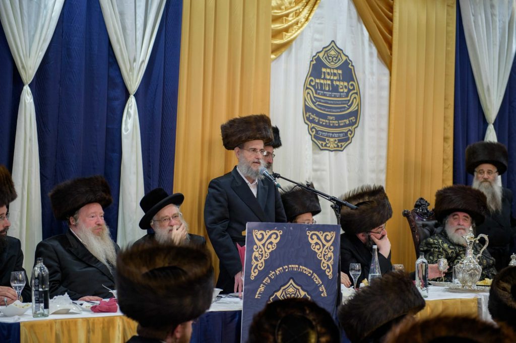 בביקור בזק: האדמו"ר מויזניץ כבש את לונדון