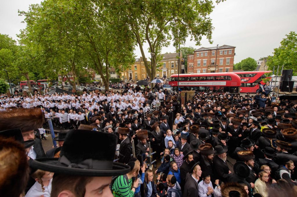 בביקור בזק: האדמו"ר מויזניץ כבש את לונדון
