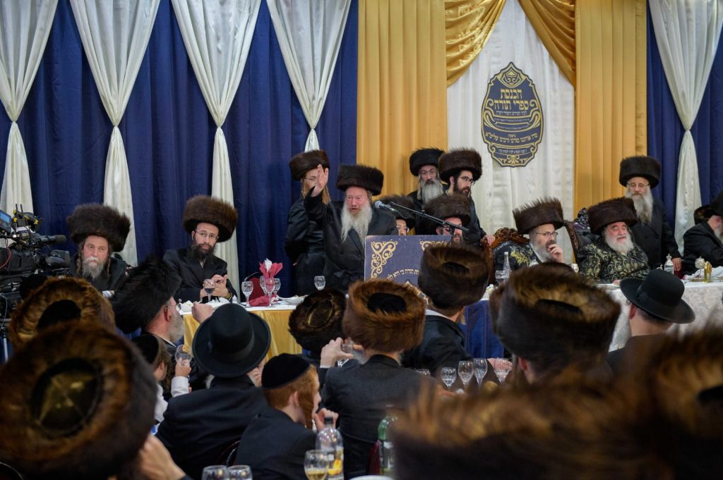 בביקור בזק: האדמו"ר מויזניץ כבש את לונדון