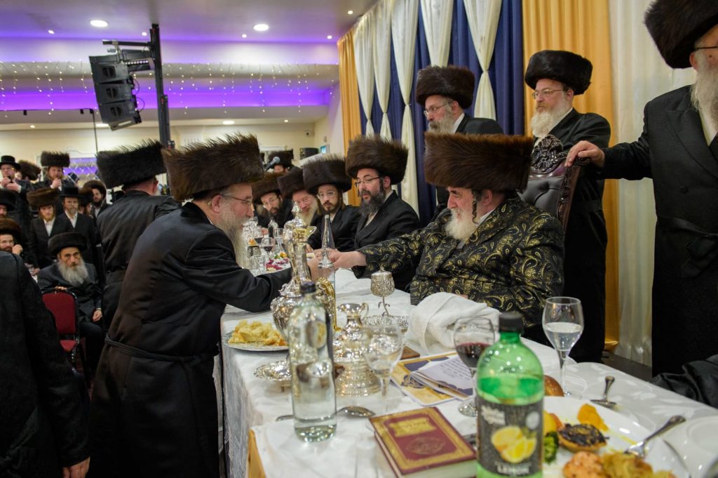 בביקור בזק: האדמו"ר מויזניץ כבש את לונדון