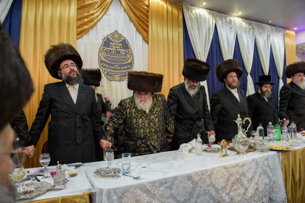 בביקור בזק: האדמו"ר מויזניץ כבש את לונדון