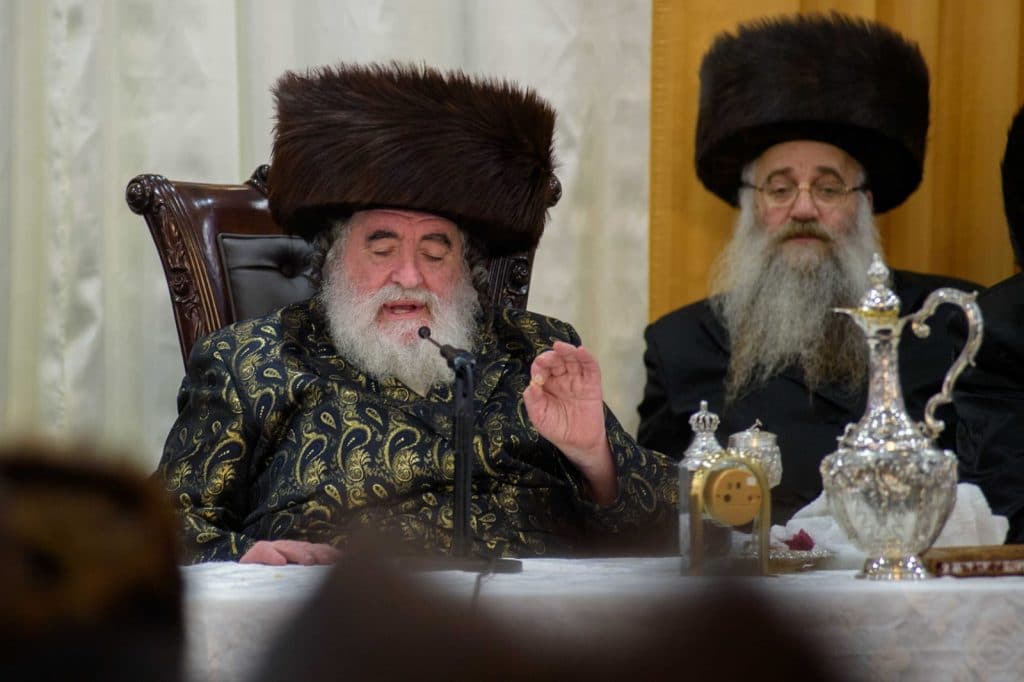 בביקור בזק: האדמו"ר מויזניץ כבש את לונדון